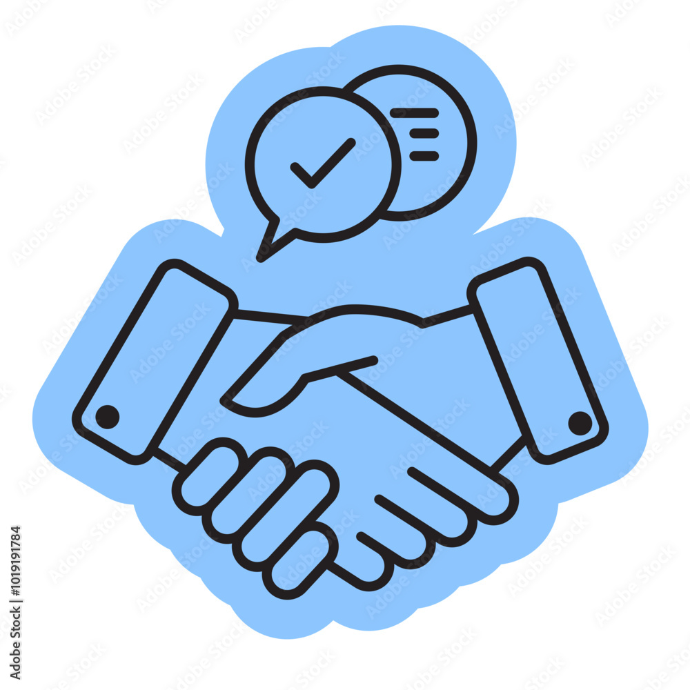 Mediator Icon, Bussines mediator, Handshake Mediator Icon, Bussines mediator, Handshake