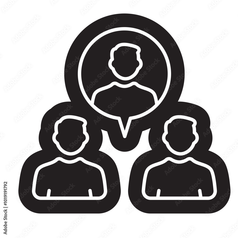 Mediator Icon, Bussines mediator, Handshake Mediator Icon, Bussines mediator, Handshake