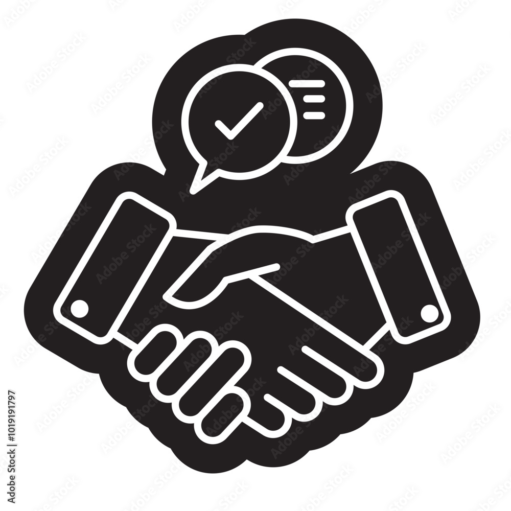 Mediator Icon, Bussines mediator, Handshake Mediator Icon, Bussines mediator, Handshake