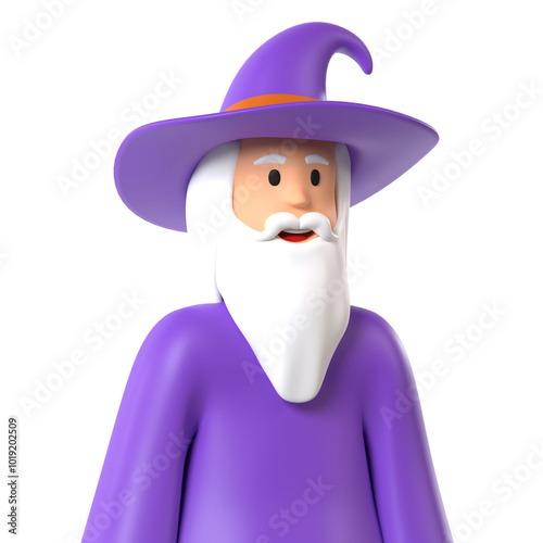 Wizard Character Cosplay costume 3D Avatar