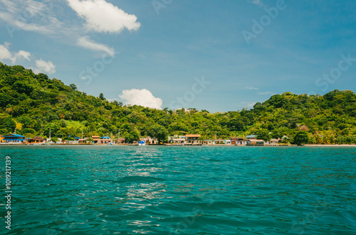 Town of Sapzurro, Zapzurro, Gulf of Uraba, Choco, Acandi, Colombia