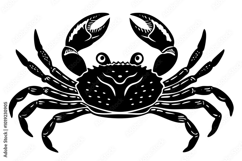 Galapagos ghost crabs vector art illustration Galapagos ghost crabs vector art illustration
