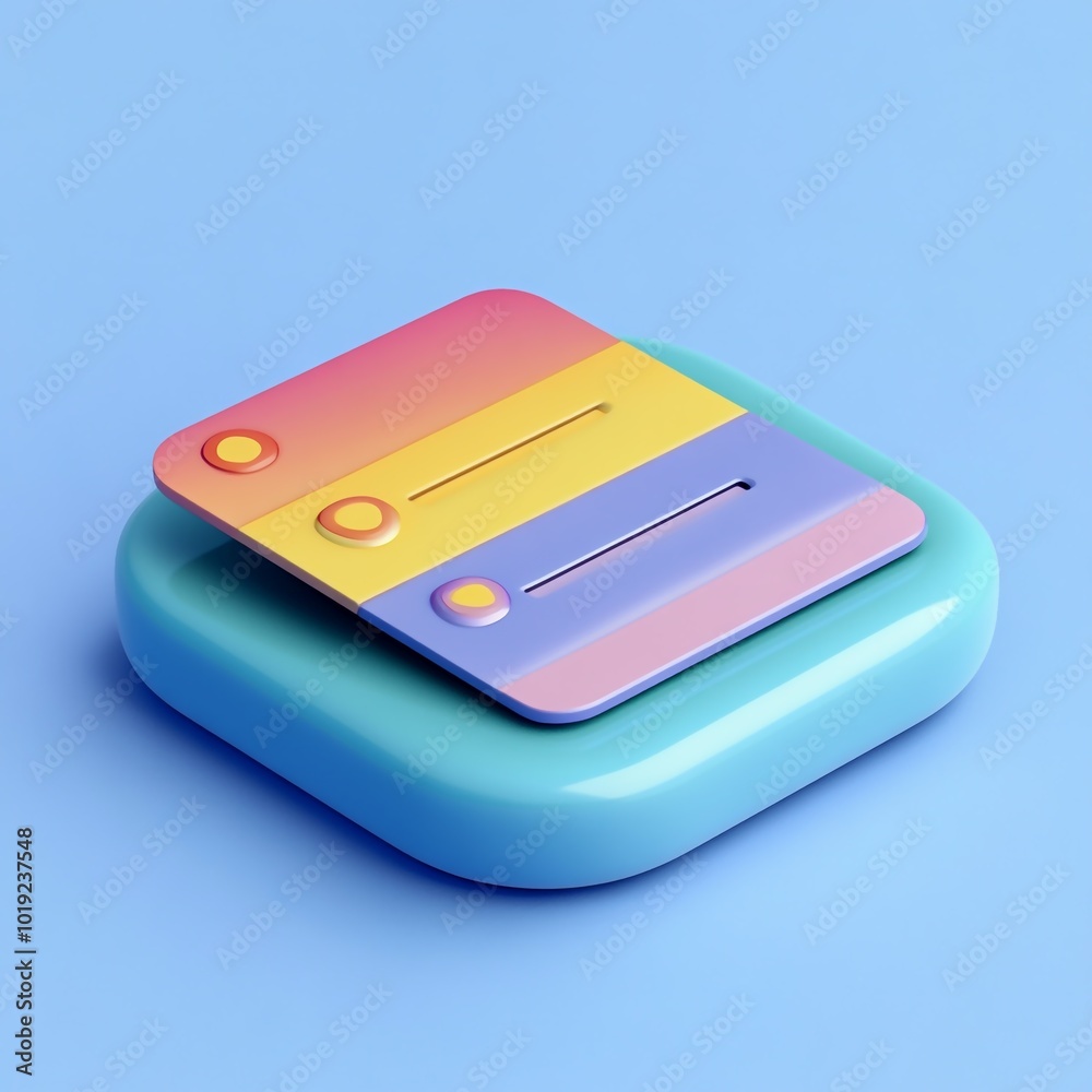 3D Loyalty Card Icon: Customer Rewards and Benefits Symbol 3D Loyalty Card Icon: Customer Rewards and Benefits Symbol