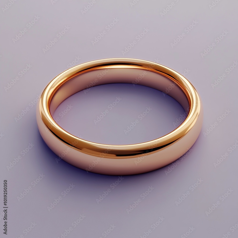 3D Wedding Band Icon: Symbol of Marriage and Commitment 3D Wedding Band Icon: Symbol of Marriage and Commitment