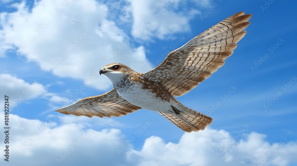 Common Potoo Bird Flying Under Blue Sky, Photo Realistic, Pattern Background, Wallpaper, Cover and Screen for Smartphone, PC, Laptop, 9:16 and 16:9 Format Common Potoo Bird Flying Under Blue Sky, Photo Realistic, Pattern Background, Wallpaper, Cover and Screen for Smartphone, PC, Laptop, 9:16 and 16:9 Format