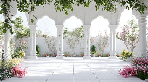 Exquisite Mughal Garden Themed Assets for Graphic Designers – Perfect for Various Projects
