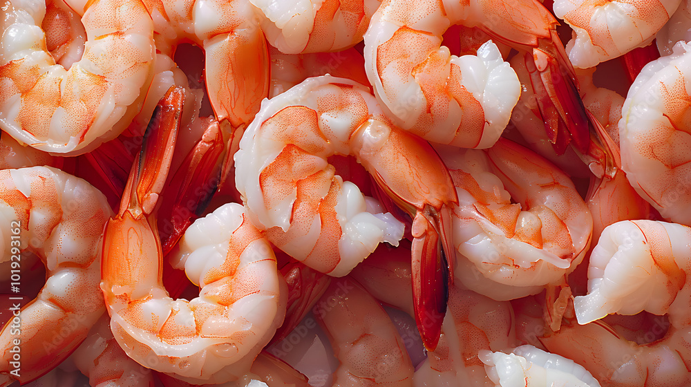 shrimps on a plate, freshly cooked shrimp shrimps on a plate, freshly cooked shrimp
