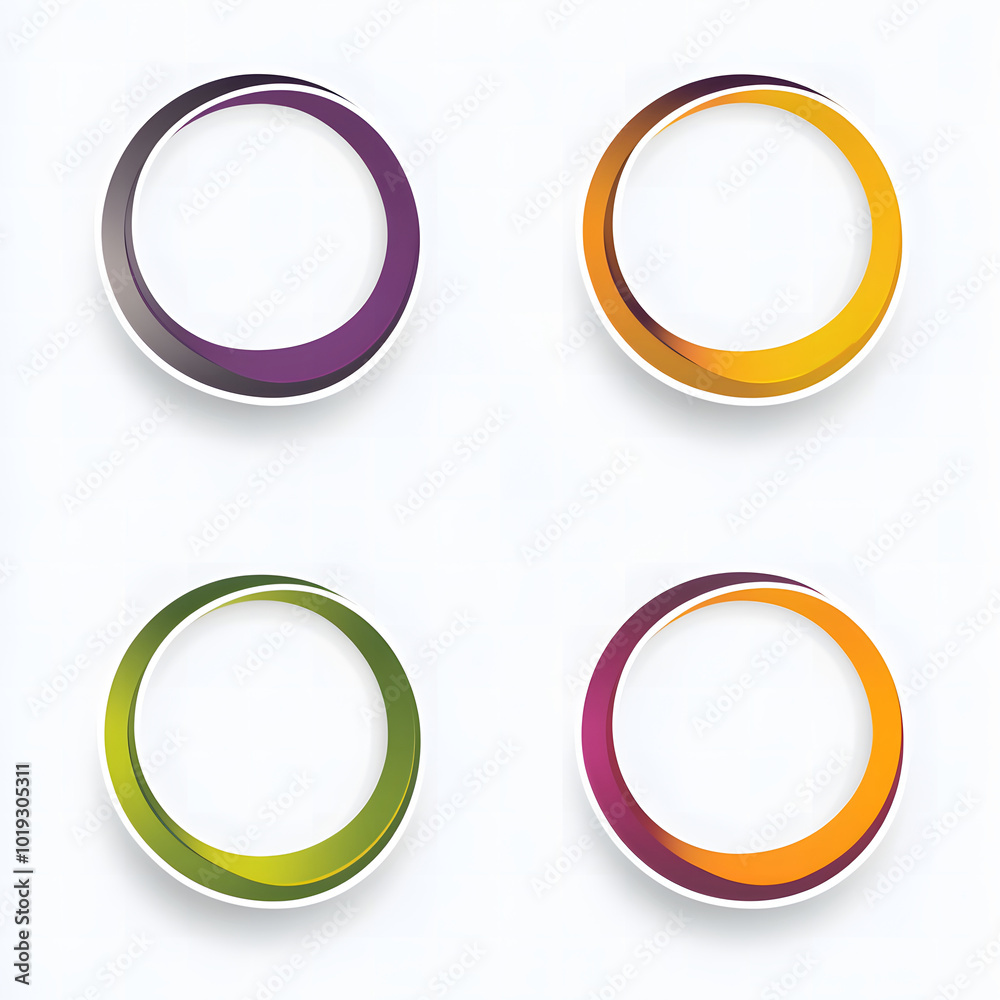 simple circle icons in different colors on a white background design, a simple vector graphic design, perfect for business cards or branding materials design simple circle icons in different colors on a white background design, a simple vector graphic design, perfect for business cards or branding materials design