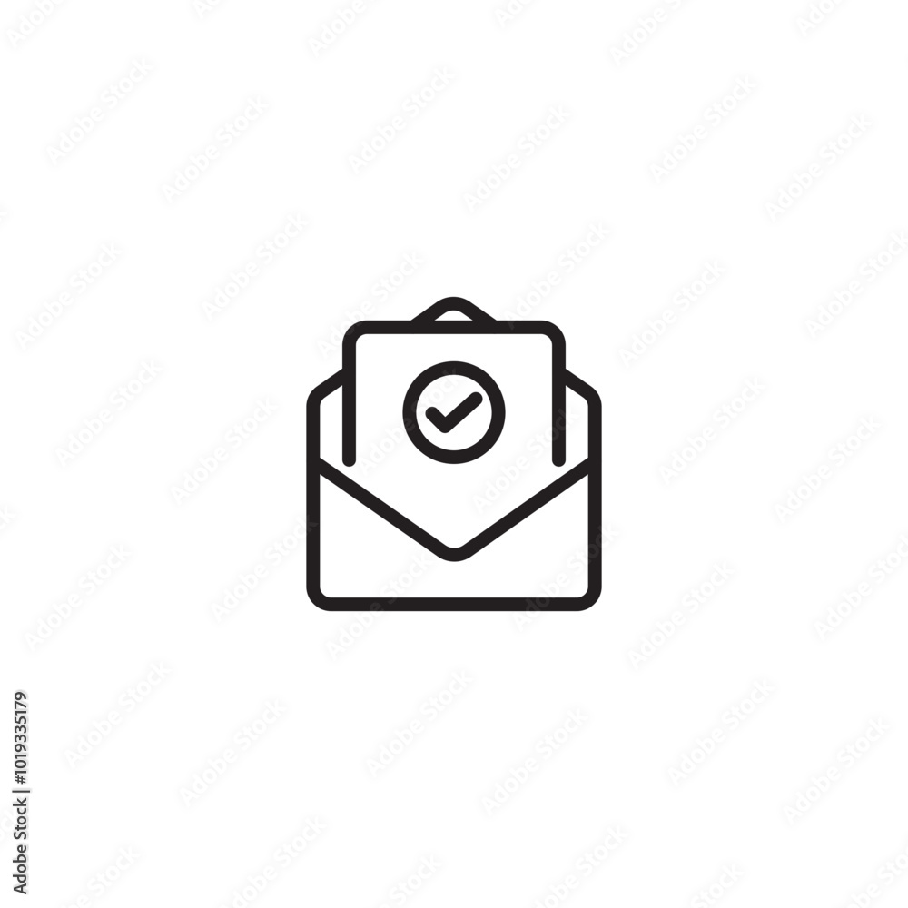 Icon representing confirmation or approval. Symbol of confirmation or acceptance. Successful completion or confirmation. Editable icon. Icon representing confirmation or approval. Symbol of confirmation or acceptance. Successful completion or confirmation. Editable icon.