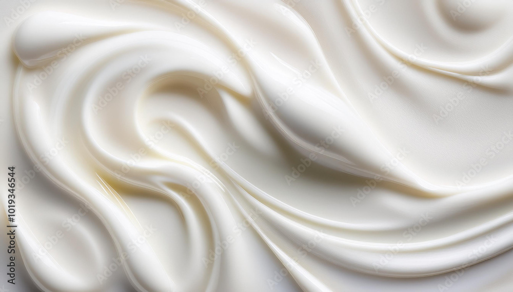 Fototapeta premium 白いクリームのイメージ