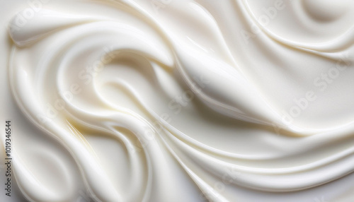 白いクリームのイメージ