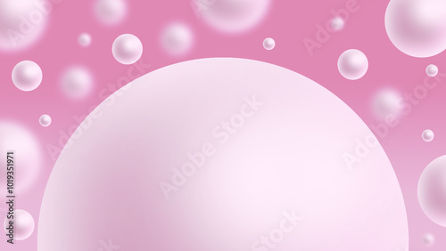 Water drops on gradient background bubble color concept graphic for illustration