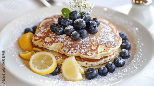 Delicious Blueberry Pancakes