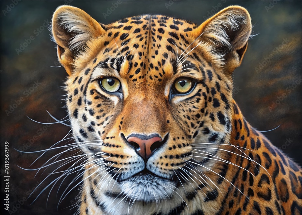 Obraz premium Step-by-Step Guide on How to Draw Realistic Leopard Spots for Beginners and Art Enthusiasts