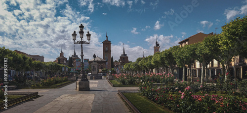Plaza de Cervantes, Alcalá de Henares.