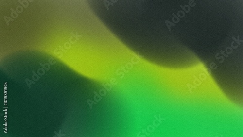 Fotografie abstract green background noise grainy defocused blur