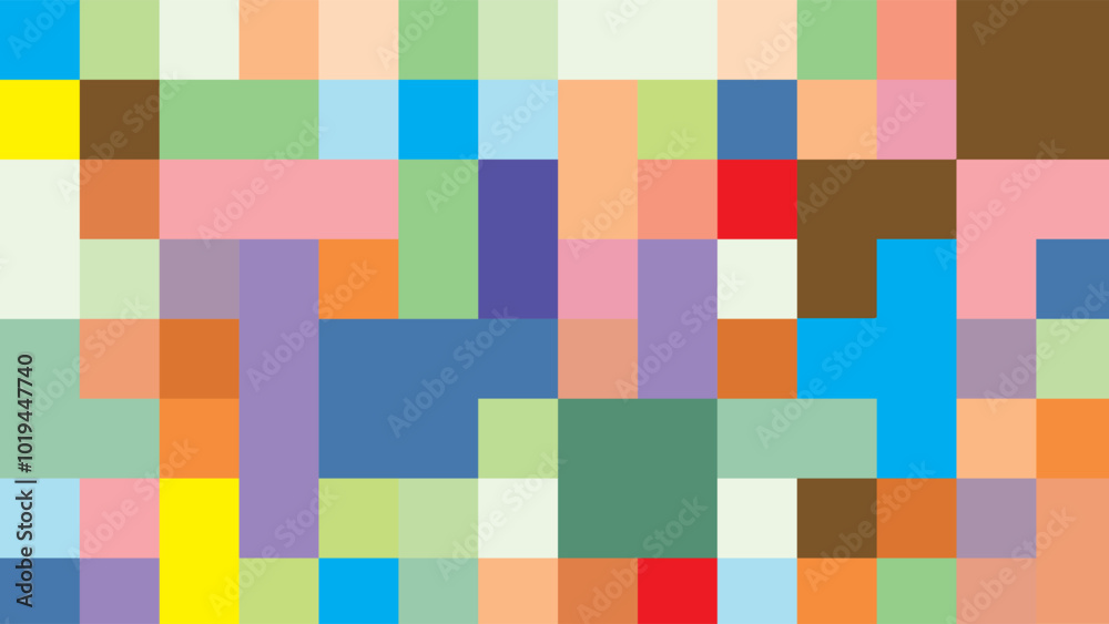 ABSTRACT PIXEL PATTERN BACKGROUND PASTEL COLORFUL MOSAIC GRID DESIGN WITH GEOMETRIC SHAPES VECTOR TEMPLATE GOOD FOR MODERN WEBSITE, WALLPAPER, COVER DESIGN ABSTRACT PIXEL PATTERN BACKGROUND PASTEL COLORFUL MOSAIC GRID DESIGN WITH GEOMETRIC SHAPES VECTOR TEMPLATE GOOD FOR MODERN WEBSITE, WALLPAPER, COVER DESIGN