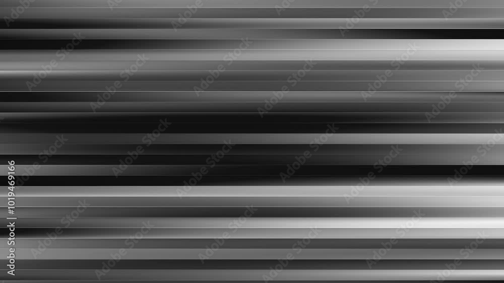 Black and white stripe line moving 4k background, Gradient horizontal lines looping backdrop Black and white stripe line moving 4k background, Gradient horizontal lines looping backdrop
