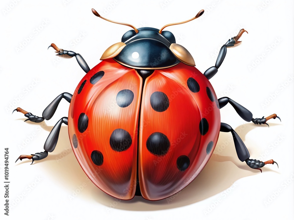 Vibrant Ladybug Clipart for Nature Themes, Illustrations, and Educational Materials in Vector Format Vibrant Ladybug Clipart for Nature Themes, Illustrations, and Educational Materials in Vector Format