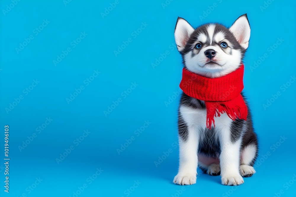 adorable husky puppy wallpaper happy illustration background adorable husky puppy wallpaper happy illustration background