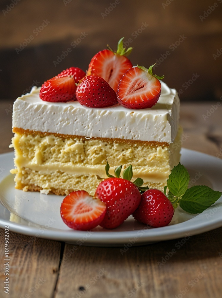 cheesecake with strawberries cheesecake with strawberries
