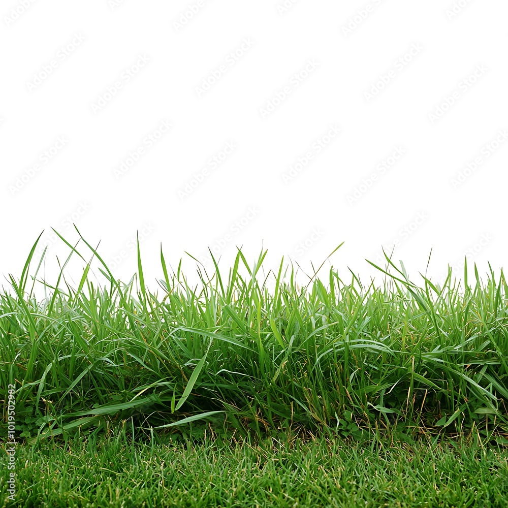 Green grass isolated on white background with for your text Green grass isolated on white background with for your text