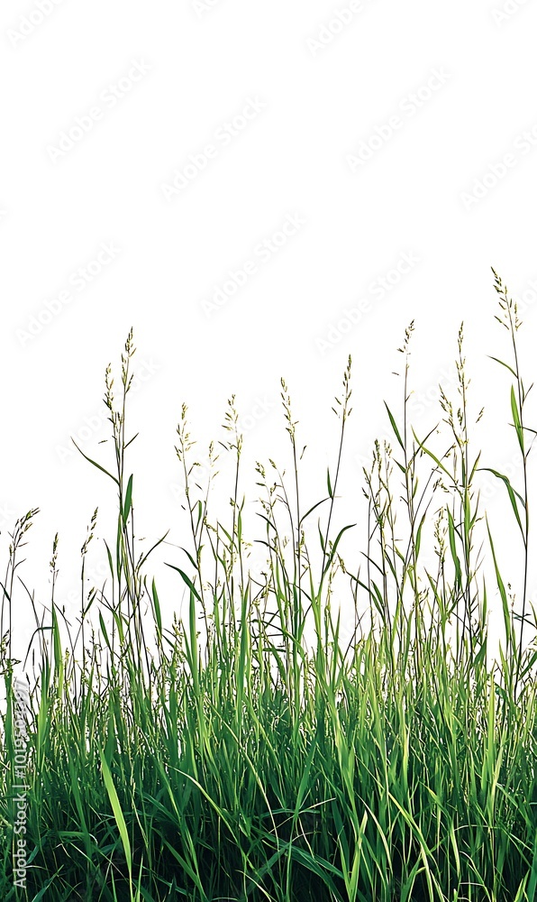 Green grass isolated on white background with for your text Green grass isolated on white background with for your text
