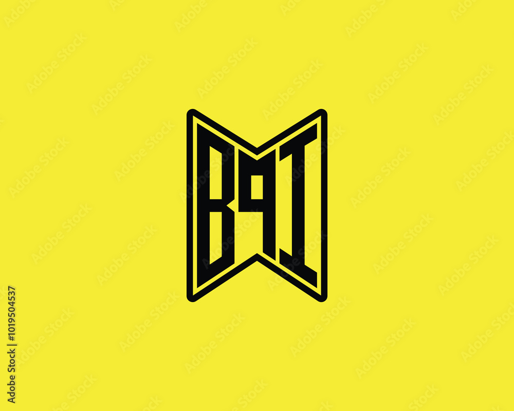BQI logo design vector template. BQI BQI logo design vector template. BQI
