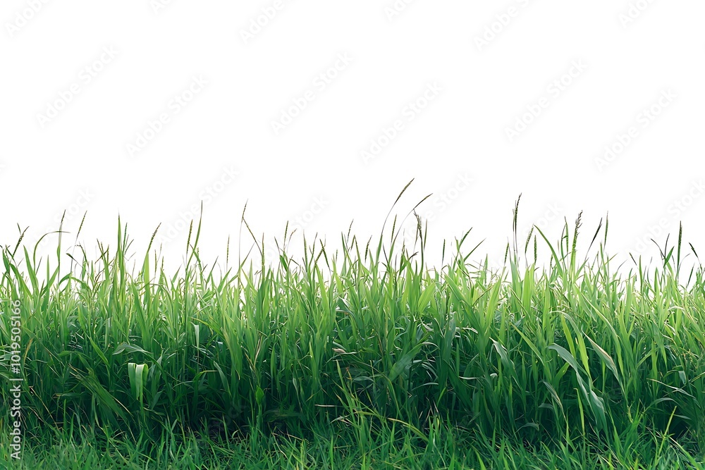 Green grass isolated on white background with for your text Green grass isolated on white background with for your text