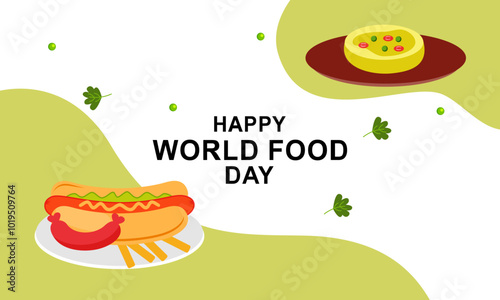 World food safety day celebration vector design illustration