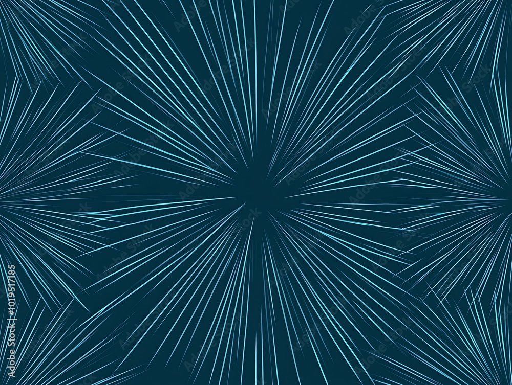 Obraz premium fractal burst background