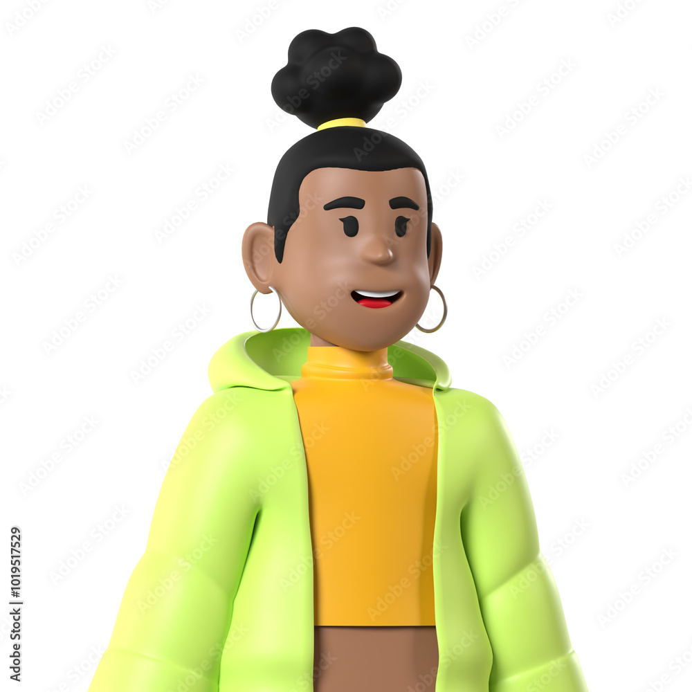 African People 3d Avatar Character African People 3d Avatar Character