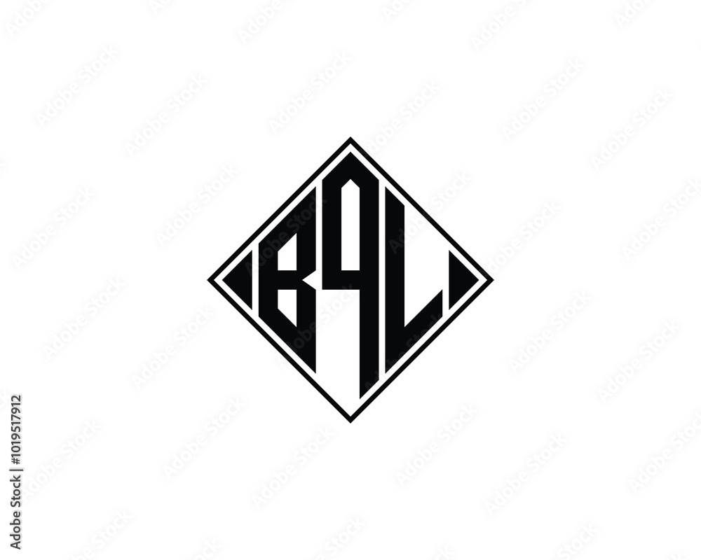BQL logo design vector template. BQL BQL logo design vector template. BQL