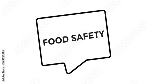 Food safety web banner templates. Vector Illustration 