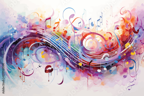 Abstract Music Waves