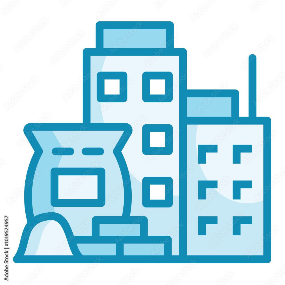 Obraz premium Building Components Icon