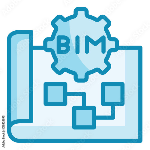 Bim Workflow Icon