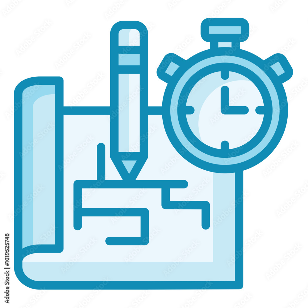 Project Timeline Icon Project Timeline Icon