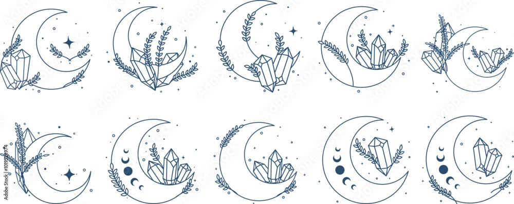 Mystical Moon Leaves Mystical Moon Leaves