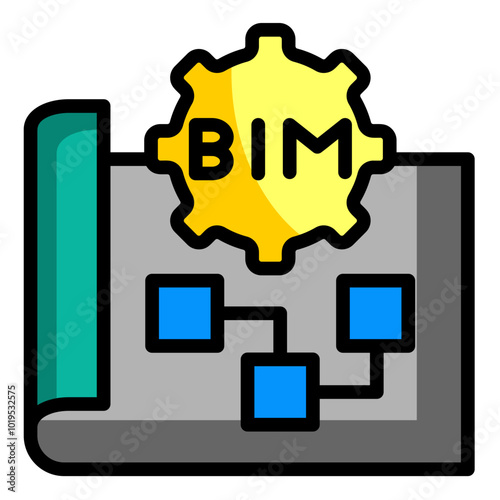 Bim Workflow Icon