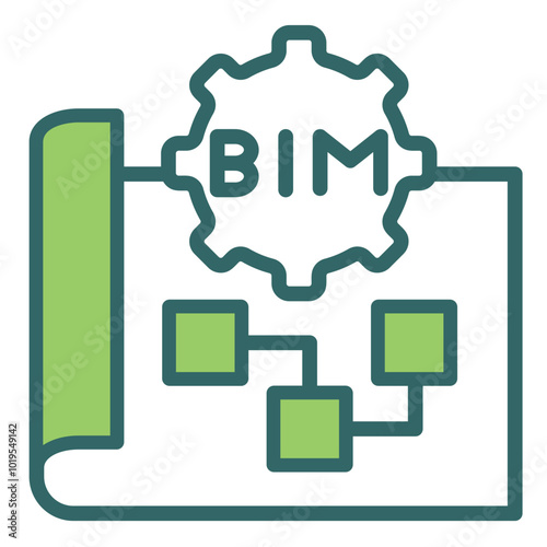 Bim Workflow Icon