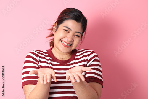 Woman with Braces