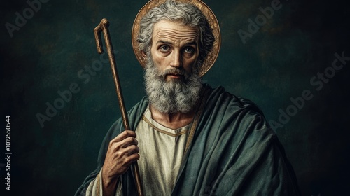 The legacy of Saint Andrew: one of the first disciples of Jesus, honored as a saint and remembered for his role as the first-called, reflecting his influence in early Christian tradition.