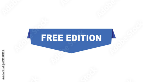 Free edition web banner templates. Vector Illustration 
