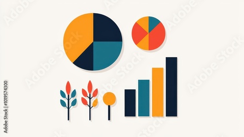 Free Download Content marketing strategy presentation, with graphs showing the effectiveness of content types across different audience segments - GFXLoad