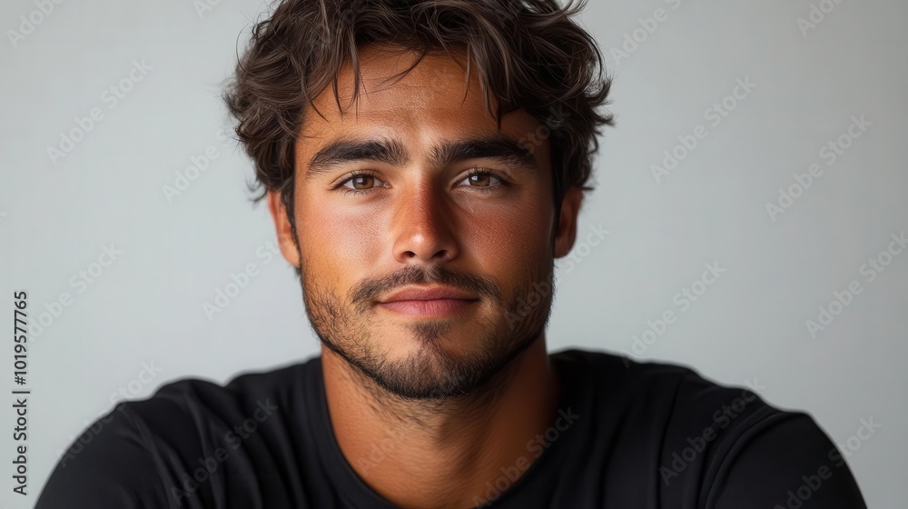 young man confidently holding a smartphone looking directly at the camera on a clean isolated white background showcasing modern technology and personal expression with a touch of casual style young man confidently holding a smartphone looking directly at the camera on a clean isolated white background showcasing modern technology and personal expression with a touch of casual style