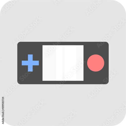 Video game button. Video game icon.