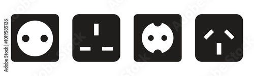 power source electric square