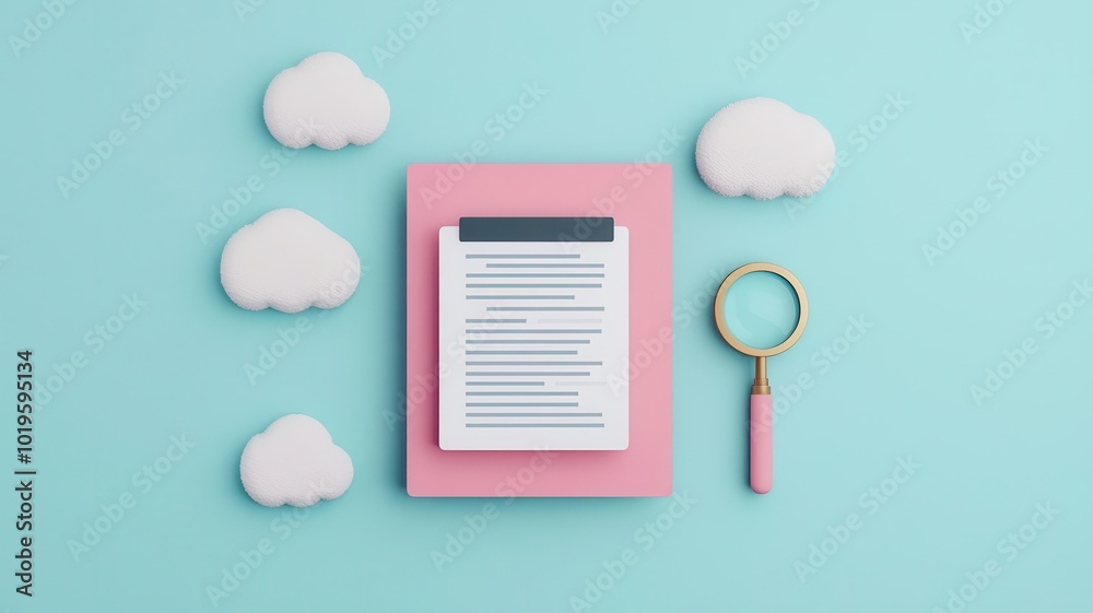 Legal research and technology icons, showing a magnifying glass, secure cloud storage, and AIpowered legal document analysis Legal research and technology icons, showing a magnifying glass, secure cloud storage, and AIpowered legal document analysis