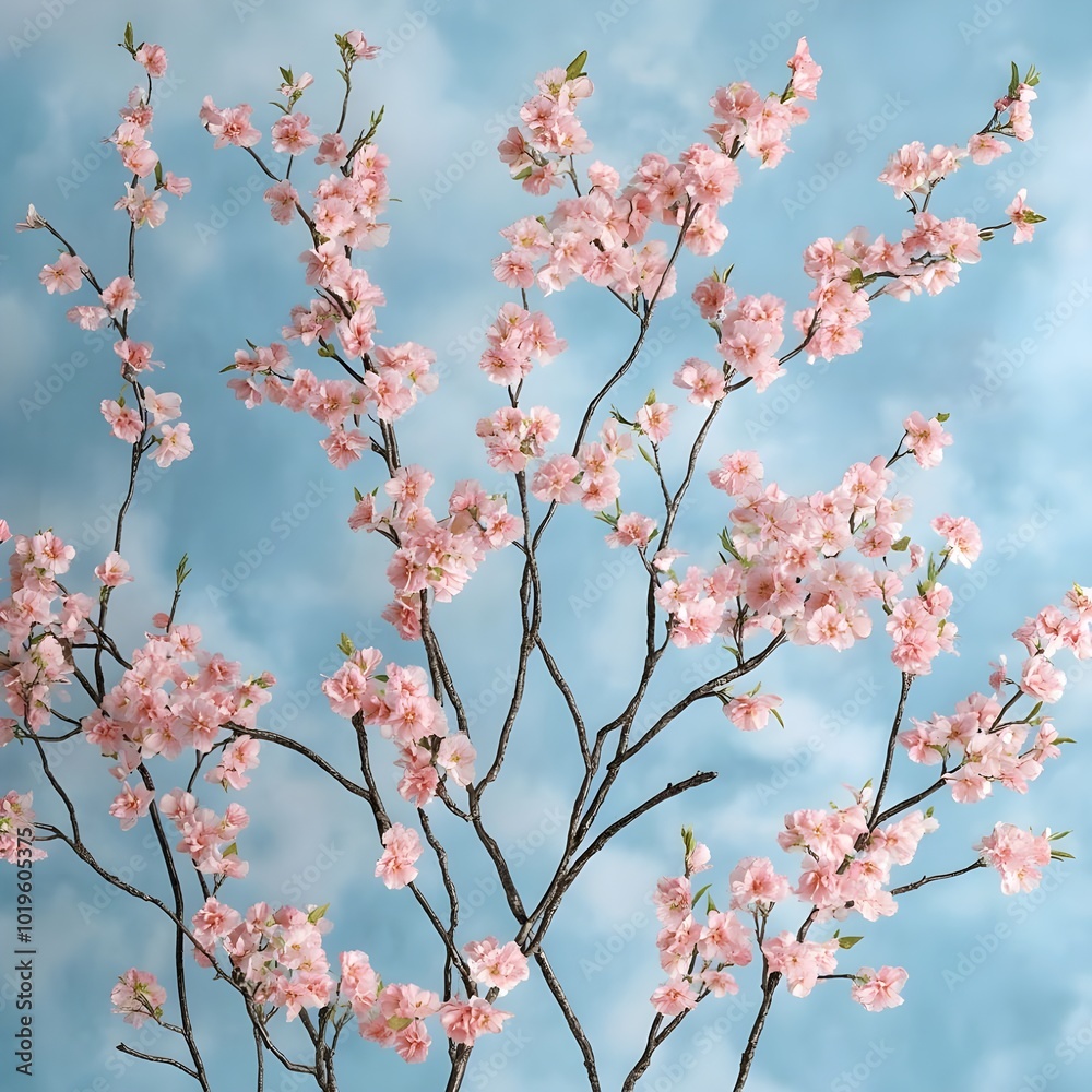 Spring Elegance Cherry Blossom Panorama Spring Elegance Cherry Blossom Panorama